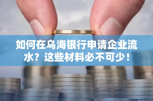 如何在乌海银行申请企业流水?这些材料必不可少!