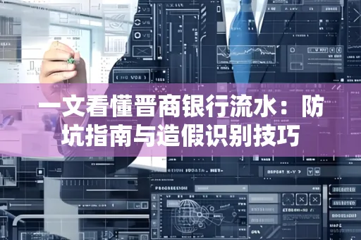 一文看懂晋商银行流水:防坑指南与造假识别技巧
