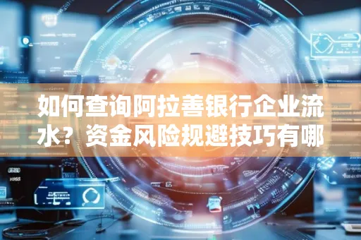 如何查询阿拉善银行企业流水?资金风险规避技巧有哪些?