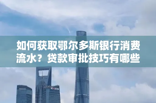 如何获取鄂尔多斯银行消费流水?贷款审批技巧有哪些?